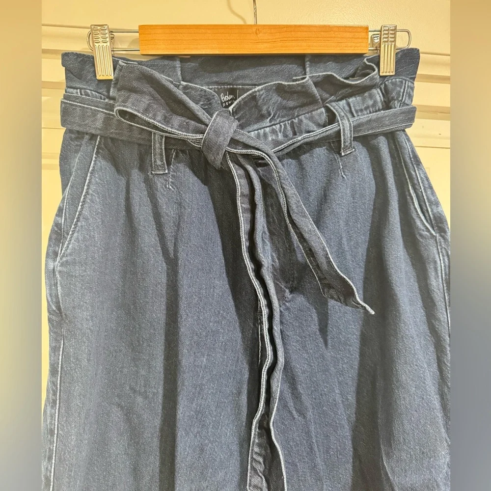 Boden Paperbag Wide-leg jeans